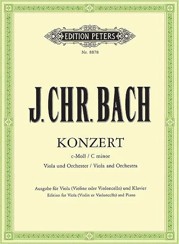 Viola Concerto in C minor (Edition for Viola [Violin/Cello] and Piano)<br>