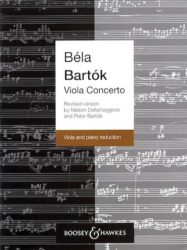 Viola Concerto, Op. Posth. - Viola and Piano Reduction