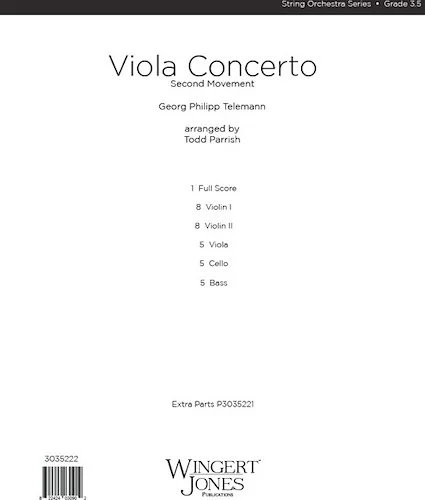 Viola Concerto - Second Movement