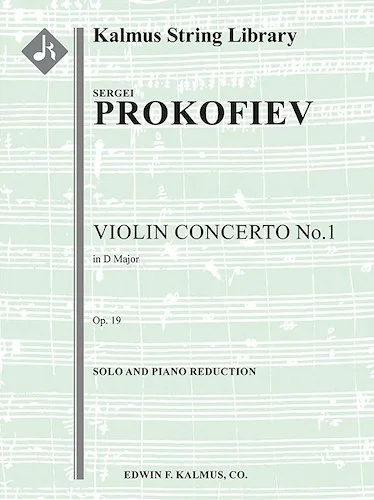 Violin Concerto No. 1, Op. 19<br>