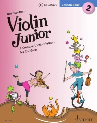 Violin Junior: Lesson Book 2 - A Creative Violin Method for Children