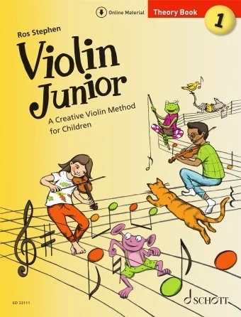 Violin Junior: Theory Book 1 - A Creative Violin Method for Children