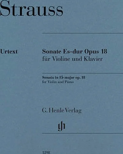 Violin Sonata in E-flat Major, Op. 18 Image