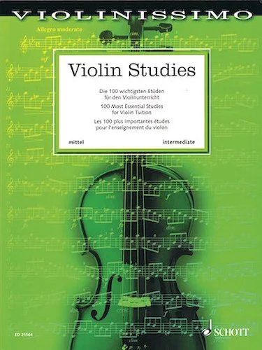 Violin Studies - 100 Most Essential Studies for Violin Tuition