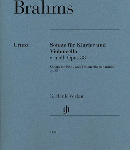 Violoncello Sonata in E minor, Op. 38
