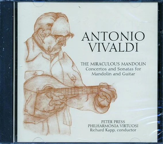 Vivaldi, Peter Press, Philharmonia Virtuosi, Richard Kapp - The Miraculous Mandolin: Concertos And Sonatas For Mandolin And Guitar