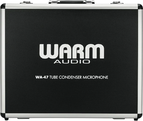 WA-47 Flight Case - Aluminum Hard Case for Microphone with Padded Interior