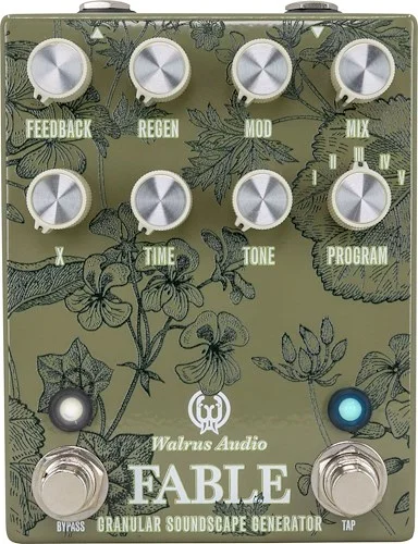 Walrus Audio Fable: Granular Soundscape Generator Floral Series 2024