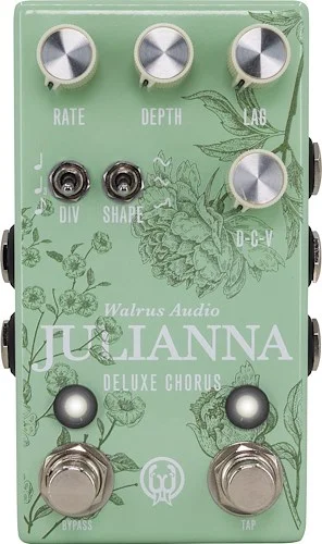 Walrus Audio Julianna Deluxe Chorus/Vibrato Floral Series 2024 