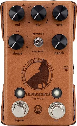 Walrus Audio Monument Harmonic Tap Tremolo Craftsman Series Rare