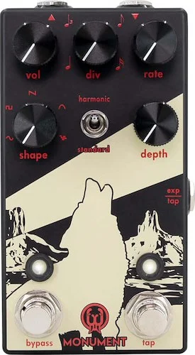 Walrus Audio Monument Harmonic Tap Tremolo V2 - Obsidian Edition