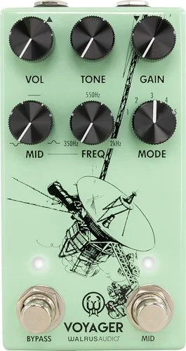 Walrus Audio Voyager Pre-Amp/Overdrive mkII - Seafoam