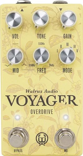 Walrus Audio Voyager Pre-Amp/Overdrive MKII Floral Series 2024