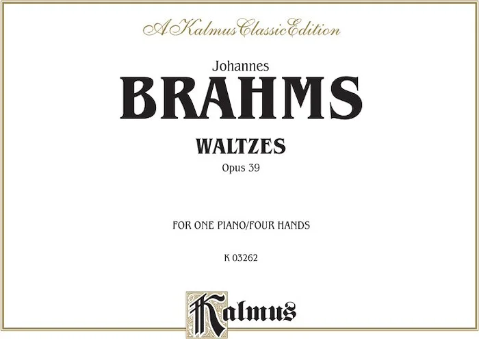 Waltzes, Opus 39