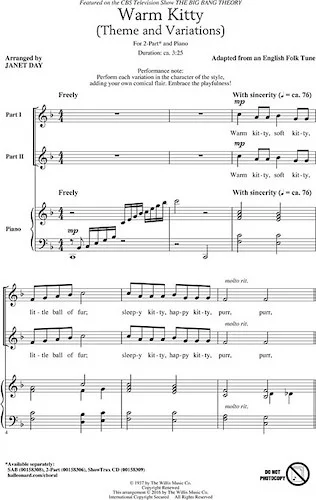 Warm Kitty - (Theme and Variations)