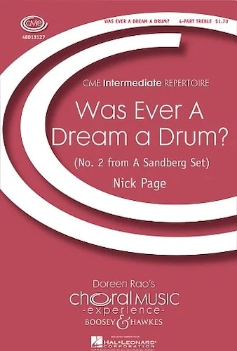 Was Ever a Dream a Drum? - CME Intermediate