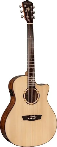 Washburn O10SCE Woodline 10 Series Orchestra Cutaway Acoustic Electric Guitar
