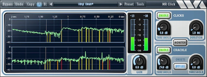 Wave Arts MR Click (Download) <br>Noise Reduction Plug-in - Mac/PC - AAX Native, RTAS, VST, AU