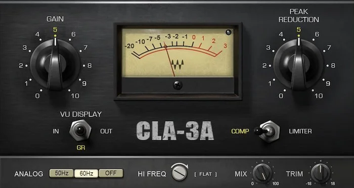 Waves CLA-3A Compressor / Limiter	 (Download) <br>Bring Instruments Up Front with Tight, Transparent Compression