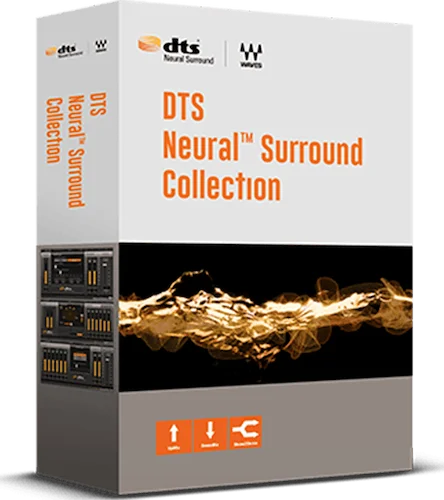 Waves DTS Neural™ Surround Collection	 (Download) <br>Precise, Real-Time Conversion for Mono, Stereo, Surround