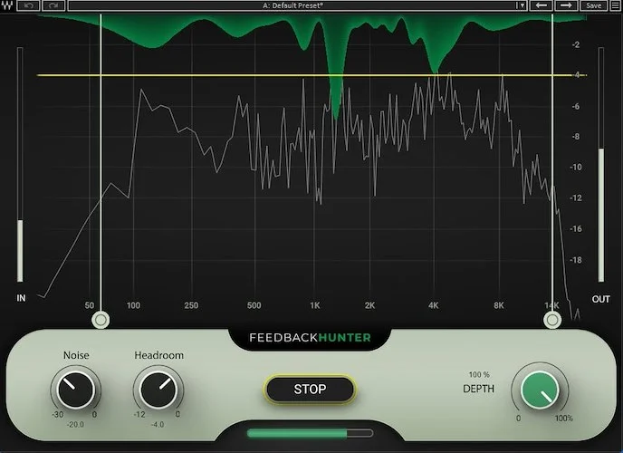 Waves Feedback Hunter	 (Download) <br>Effortless Feedback Control for Live Sound Engineers