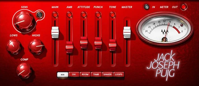 Waves JJP Cymbals & Percussion	 (Download) <br>Add Character and Power to Cymbals, Percussion, and Loops