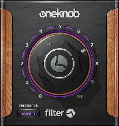 Waves OneKnob Filter	 (Download) <br>Create the Smoothest Sweeps—Instantly
