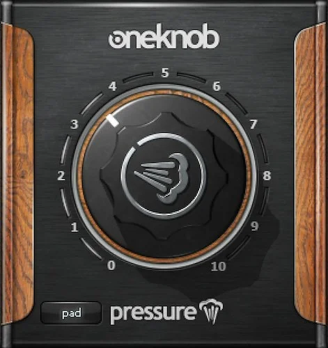 Waves OneKnob Pressure	 (Download) <br>One Knob = 10 Compressors, Simplified