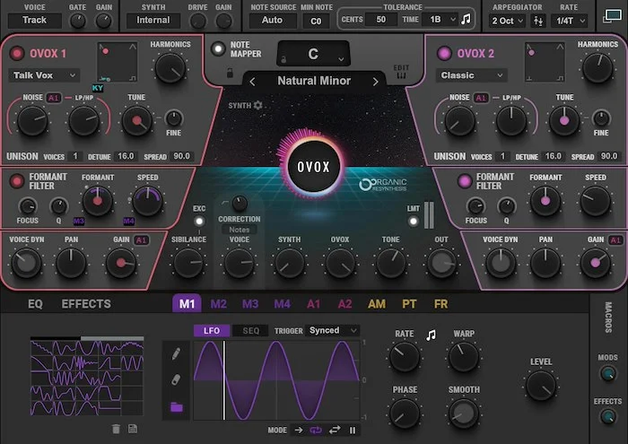 Waves OVox Vocal ReSynthesis (Download) <br>Total Voice Transformation