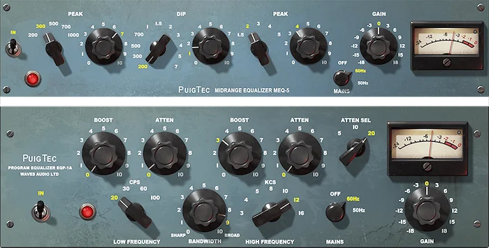 Waves PuigTec EQs	 (Download) <br>A Prestigious Pair of Passive EQs for Silky Smooth Tone