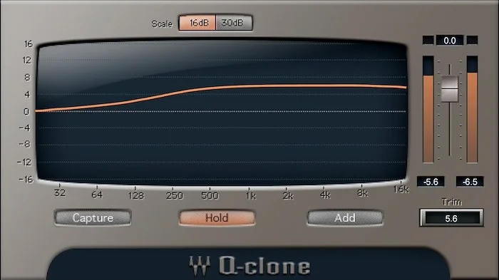 Waves Q-Clone	 (Download) <br>Capture Classic Curves from Hardware EQs