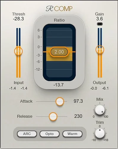 Waves Renaissance Compressor	 (Download) <br>The Gold Standard for Modern Compressors