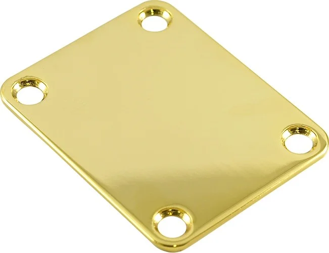 WD 4 Hole Neck Plate Gold