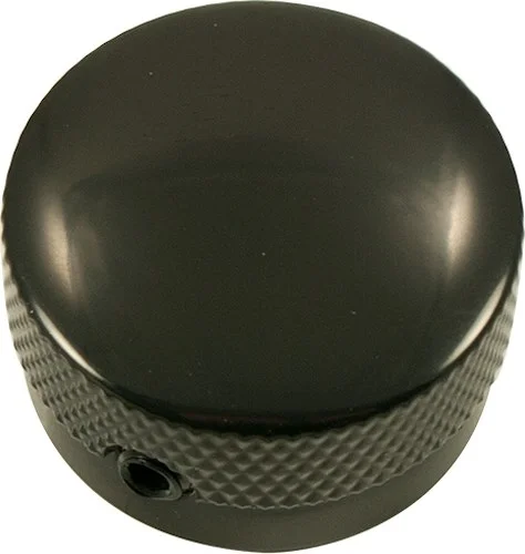 WD Aluminum Dome Top Knob Large Black