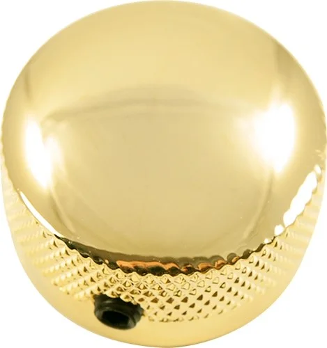 WD Aluminum Dome Top Knob Large Gold