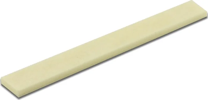 WD Bone Acoustic Saddle Blank 82mm x 10mm x 2.4mm (Luthier Pack Of 15)