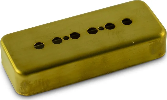 WD Brass P-90 Pickup Cover Unplated (1)
