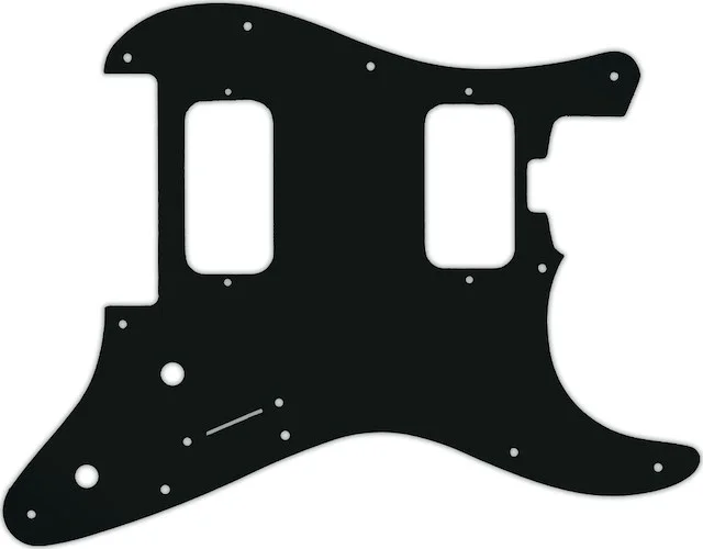 WD Custom Pickguard For Charvel 2010-Present Made In Mexico Pro-Mod So-Cal Style 1 HH FR #01A Black 