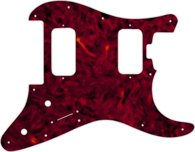 WD Custom Pickguard For Charvel 2010-Present Made In Mexico Pro-Mod So-Cal Style 1 HH FR #05T Tortoi