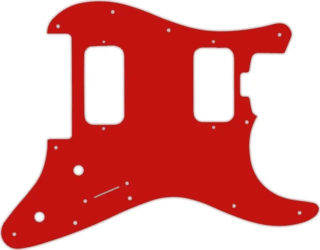 WD Custom Pickguard For Charvel 2010-Present Made In Mexico Pro-Mod So-Cal Style 1 HH FR #07S Red So
