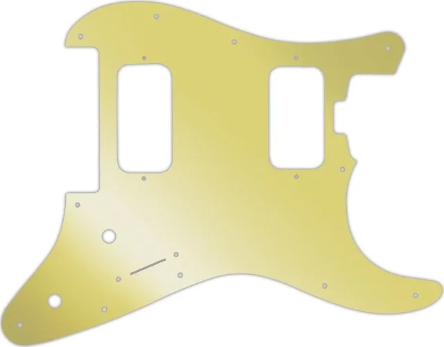WD Custom Pickguard For Charvel 2010-Present Made In Mexico Pro-Mod So-Cal Style 1 HH FR #10GD Gold 