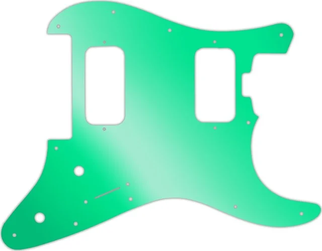 WD Custom Pickguard For Charvel 2010-Present Made In Mexico Pro-Mod So-Cal Style 1 HH FR #10GR Green