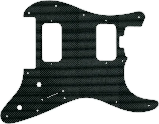 WD Custom Pickguard For Charvel 2010-Present Made In Mexico Pro-Mod So-Cal Style 1 HH FR #17B Simula