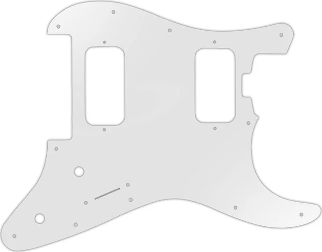 WD Custom Pickguard For Charvel 2010-Present Made In Mexico Pro-Mod So-Cal Style 1 HH FR #22 Translu
