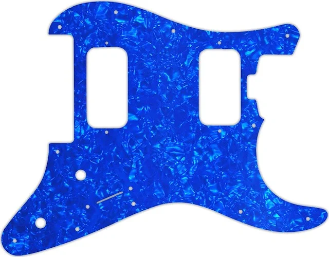 WD Custom Pickguard For Charvel 2010-Present Made In Mexico Pro-Mod So-Cal Style 1 HH FR #28BU Blue 