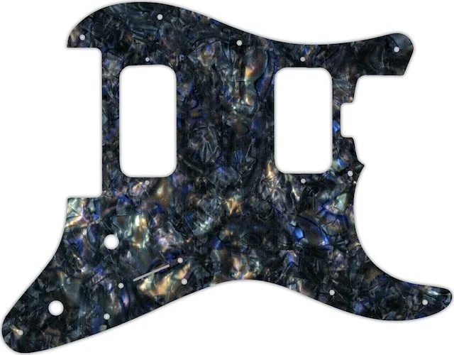 WD Custom Pickguard For Charvel 2010-Present Made In Mexico Pro-Mod So-Cal Style 1 HH FR #35 Black A