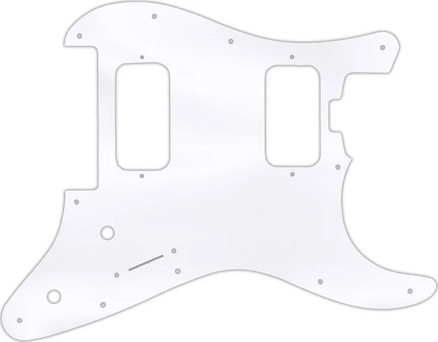 WD Custom Pickguard For Charvel 2010-Present Made In Mexico Pro-Mod So-Cal Style 1 HH FR #45 Clear A