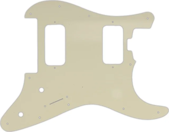 WD Custom Pickguard For Charvel 2010-Present Made In Mexico Pro-Mod So-Cal Style 1 HH FR #55 Parchme