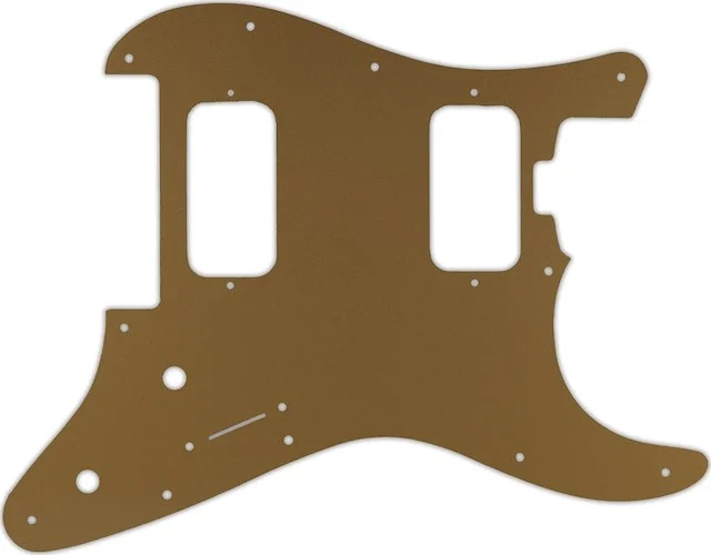 WD Custom Pickguard For Charvel 2010-Present Made In Mexico Pro-Mod So-Cal Style 1 HH FR #59 Gold/Cl