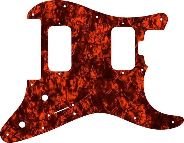 WD Custom Pickguard For Charvel 2010-Present Made In Mexico Pro-Mod So-Cal Style 1 HH FR #28OP Orange Pearl/Black/White/Black